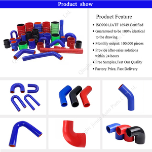 Kit de Mangueras de Refrigerante de Silicona para Radiador de Carreras de 3 Capas, Color Rojo/Azul Personalizado, Codo de Silicona, Manguera de Calefacción de Silicona - Product Image 6