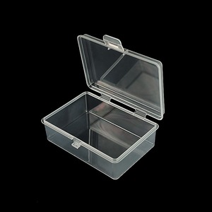 Caja de Almacenamiento Rectangular Transparente de Plástico de 9.7 Pulgadas con Tapa para Piezas de Repuesto, Componentes, Baterías, Monedas, Cuentas, Modelo 9735 - Product Image 2