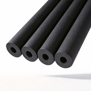 Tubo de Espuma de Goma NBR PVC de Alta Densidad, Aislamiento Térmico Flexible para Ductos, Tubo de Espuma Resistente al Sonido - Product Image 1