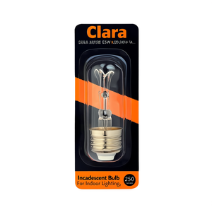 Lampadina a incandescenza Clara 25W 220-240V E14 per illuminazione interna - Product Image 2