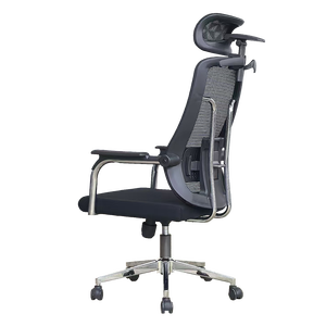 เก้าอี้เล่นเกมคอมพิวเตอร์ผู้บริหารเฟอร์นิเจอร์สำนักงานแบบทันสมัยพนักพิงศีรษะปรับได้เก้าอี้สำนักงานผ้าตาข่ายผ้า - Product Image 3