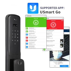 ONLENSE Smart Life Tuya App WiFi Serrure numérique intelligente Serrure de <span class=keywords><strong>porte</strong></span> intelligente avec empreinte digitale - Product Image 4