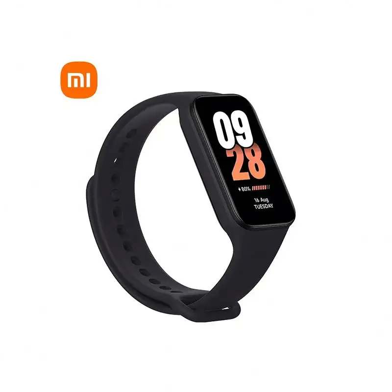 Globale Versie Mi Band 8 Actieve 1.47 "Display 5Atm Waterdichte Hartslagmeter 50 + Sportmodi Smart Band 8 Actieve Polsband