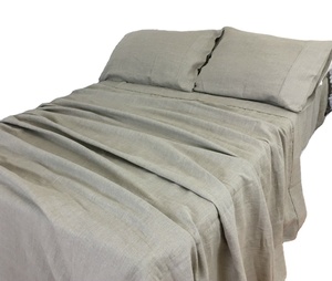 Plain OEM customized Runfeng Textile 100% <strong>hemp</strong> available wholesale solid color <strong>hemp</strong> bed <strong>sheets</strong> no in <strong>hemp</strong> fabric bag - Product Image 1