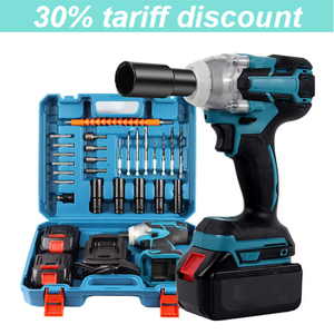 Đa chức năng xách tay DIY cấp công nghiệp không chổi than tác động cờ lê với Li-ion pin - Product Image 2