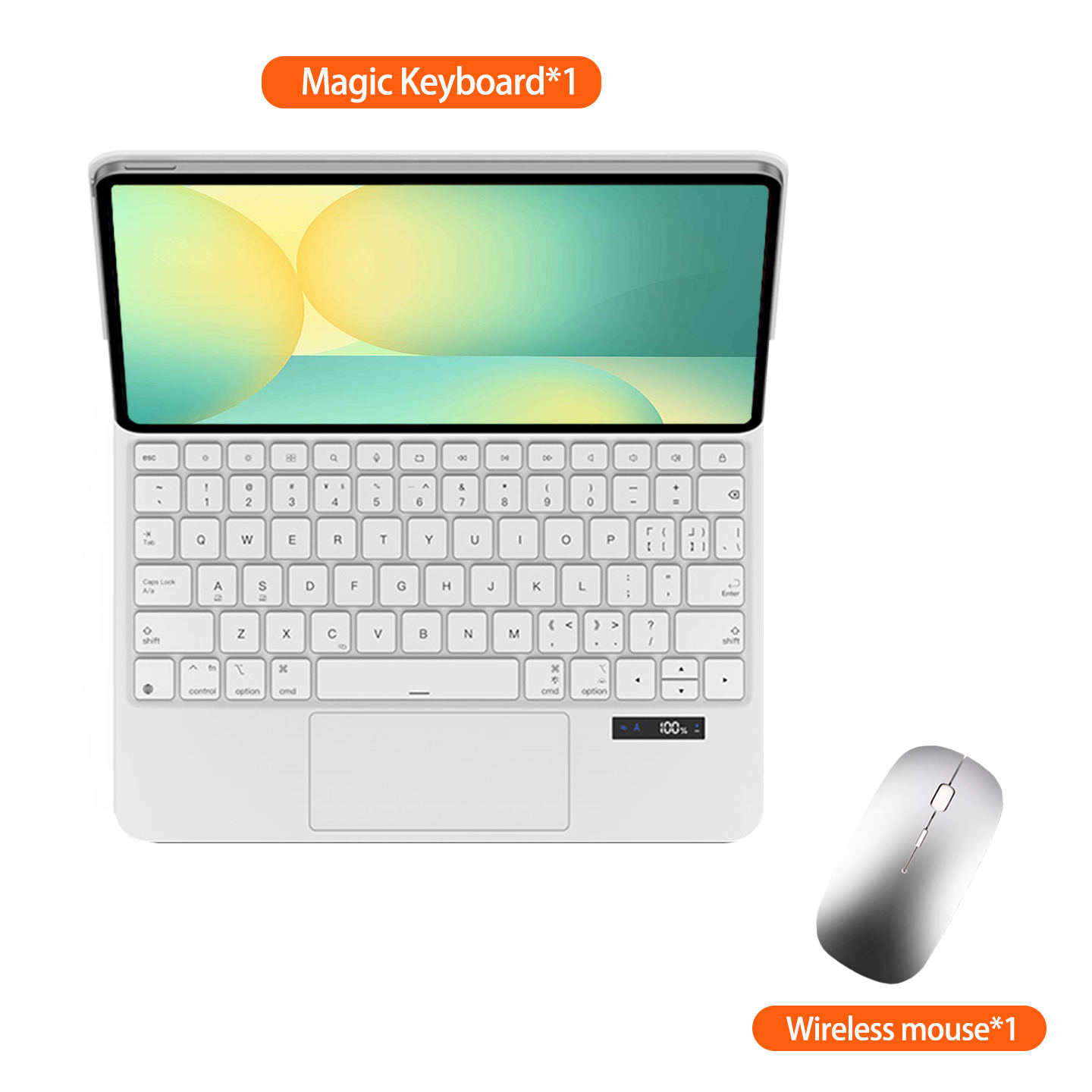 Pour Samsung Galaxy Tab S10FE 10.9" Blanc