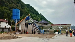 Planta Mezcladora de Concreto Comercial Hzs50, Equipo Mecánico para la Construcción, Mezcladora Centralizada - Product Image 3