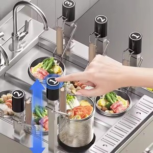 طباخ رفع آلي تجاري للمعكرونة ، معدات معكرونة مطبخ مطعم تعمل بالكهرباء - Product Image 5