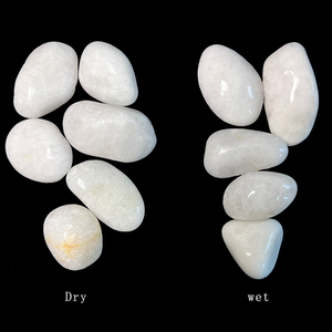 Milieuvriendelijk Natuursteen Wit Gepolijste Kasseien & Kiezels Voor Duurzame Landschapsarchitectuur & Park Groene Projecten - Product Image 6