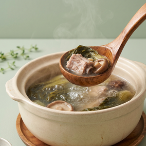 Mélange de soupes aux herbes séchées style Bok Choy et abricot - Bouillon saisonnier détoxifiant et purifiant pour les poumons - Product Image 4