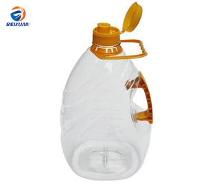 Wholesale 5L Thickened PET Plastic Pure Vegetable Cooking Oil Bottle