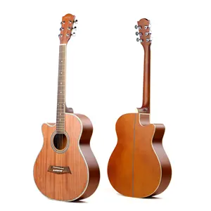 Deviser 40 بوصة خشب الجيتار السبيلي الصوتي مع روابط السيلويد من مصنع الغيتار في الصين