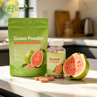 Bulk Guavapoeder Fabriek Leverancier Gedroogd Roze Guavapoeder OEM ODM voor Drankjes, Bakkerijen en Voedingsmiddelenindustrie