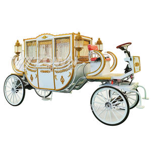 Offre Spéciale Transport de chevaux touristique de luxe Transport de chevaux royal 4 roues Transport de chevaux pour mariage et photographie - Product Image 1