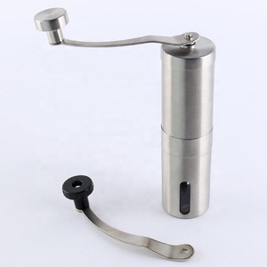 <b>Small</b> Stainless Steel Coffee <b>Grinder</b> Ceramic Conical Adjustable Burr Portable Manual Coffee <b>Grinder</b> - Product Image 2