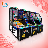 Joy2fun Nouvelle Machine d'Arcade de Basket de Rue Électronique à Jet de Balles, Jeu à Monnayeur, à Vendre