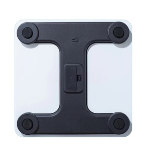 مقياس وزن صحي للجسم بتصميم جديد للحمام مقياس وزن رقمي للجسم مقياس معدني AAA قسم يعمل ببطارية - Product Image 3