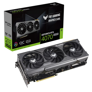 การ์ดจอเกมมิ่ง Good TUF Gaming RTX 4070 SUPER 12GB OC GDDR6X DLSS3 พร้อมพัดลมระบายความร้อนสามตัว RTX 4070 Super Rtx 4070 Supe - Product Image 6