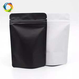 Túi Bao Bì Thực Phẩm Bằng Nhựa Lá Nhôm Vàng Trắng Mờ Nhiều Kích Cỡ Túi Đóng Gói Ziplock Đứng Kín Nhiệt - Product Image 5