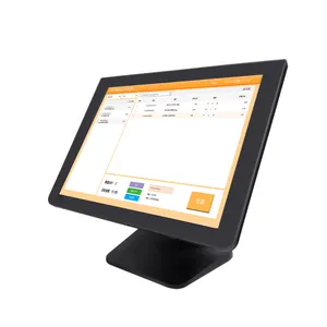 POS 시스템 윈도우 WIFI 15/15.6 인치 소매용 2D 스캐너가있는 오리지널 LCD 터치 스크린 POS 기계