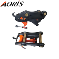 Attache rapide mécanique pour excavatrice, coupleur rapide manuel pour mini-excavatrice Hitachi Kubota Liugong Sunward