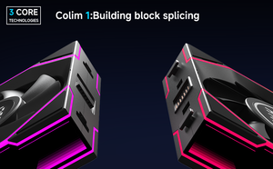 Jungle Leopard Interstellar V4 12cm Silent Cooling ARGB Lighting PWM <strong>Fan</strong> <strong>Digital</strong> Display Temperature <strong>Control</strong> for <strong>Computer</strong> Case - Product Image 5