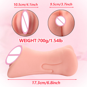 Tutta la vendita TPE maschio masturbatore tascabile figa giocattoli del sesso artificiale <span class=keywords><strong>Vagina</strong></span> ano bocca per gli uomini che si masturba - Product Image 3