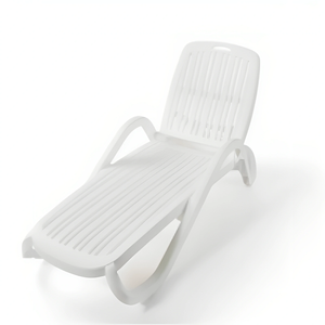 Chaise longue de piscine, chaise de plage de loisirs, villa, cour, maison d'hôtes, terrasse, banc pliable - Product Image 1