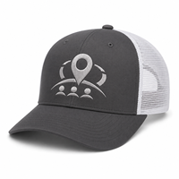 Gorra Snapback de Malla con Parte Trasera de Malla y Parte Delantera de Algodón, Transpirable, con Costuras Reforzadas, para Exteriores, con Bajo MOQ y Muestreo Rápido para Compradores de Merchandising de Eventos, con Parche Personalizado