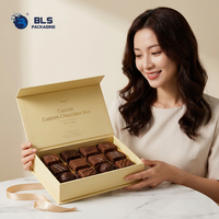 Boîte en carton rigide mat sur mesure, faite à la main, haut de gamme, avec fermeture magnétique et dorure à chaud, pour emballage alimentaire