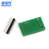 Módulo convertidor AD para sensor de pesaje de celda de carga HX711, amplificador de sensor de presión para proyecto MCU