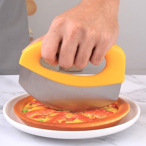 Outils à pizza multi-usages en acier inoxydable, trancheuse à fromage, lame super tranchante, couteau à fromage avec housse de protection - Product Image 4