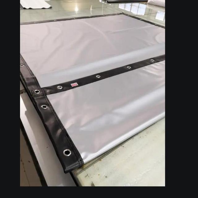 Premium Silver 3D Folding Movie Screen Portable Folding Design for Immersive 3D Viewing
