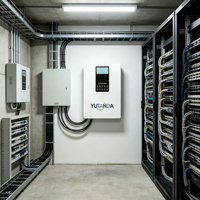 YUTANDA 48В 100Ач 10кВтч IP65 LiFePO4 Гибридная настенная система хранения энергии для сетей 5-10кВт, для солнечных домашних электросистем