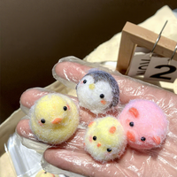 Nouveauté 2026 : Jouets anti-stress animaux mignons en TPR (pingouin, canard, cochon, poussin) – Jouets fantaisie à presser pour soulager le stress – En stock