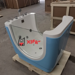 <span class=keywords><strong>Baignoire</strong></span> bébé sur pied, silhouette classique autoportante avec système de drainage dissimulé - Product Image 3