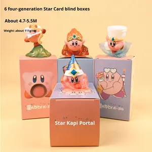 En Stock <span class=keywords><strong>Kirby</strong></span> Blind Box PVC coleccionable juego mercancía coche decoración pastel figurita juguete modelo envío inmediato al por mayor - Product Image 3