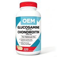 Glucosamine 1500mg Chondroïtine 1200mg 220 Comprimés Complément Alimentaire