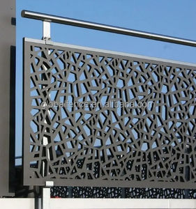 Reilbu Luxe Panneau en aluminium découpé au laser à installer avec des poteaux Garde-corps de <span class=keywords><strong>terrasse</strong></span> - Product Image 1