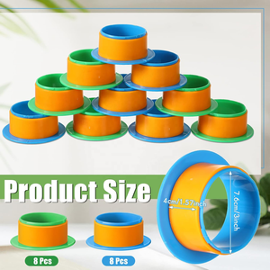 Wallepac 手持式拉伸膜蓝色分配器塑料薄膜包装工具适合直径3英寸的家具搬运保护器 - Product Image 2