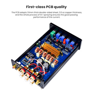 Nhà khuếch đại GAP-3116D tuyến tính khuếch đại HF với mức giá tuyệt vời màu xanh lá cây âm thanh 2*50W + 1*100W 20Hz đến 20KHz Board khuếch đại công suất - Product Image 3