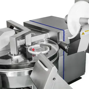 High Quality High Speed Meat Bowl Cutter Pork Chopper Mixer Bowl Cutter Frozen Meat Food Processing Machine