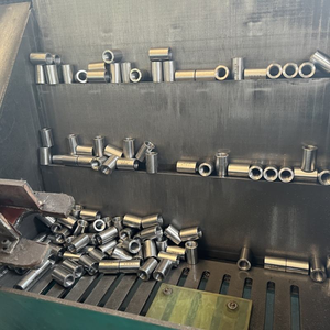 Heavy-Duty Carbon Steel Polished <b>Reduced</b> Diameter Rebar Coupler 18mm/22mm for Highway Guardrail Foundation Construction - Product Image 4