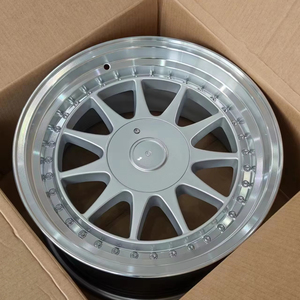 <span class=keywords><strong>Precio</strong></span> de Fábrica, <span class=keywords><strong>Llantas</strong></span> de Aleación Plateadas Pulimentadas para Automóviles de Pasajeros, 17X8j/9j, 5X120/100, 4X100, con Borde Profundo - Product Image 4