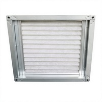 Nouvel élément filtrant pré-filtrant en coton haute efficacité pour systèmes d'air conditionné avec élimination des odeurs et ventilateur intégré