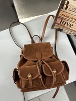 2026 Şık Yeni Gelen Kadın Retro Moda Tasarımcı Stili Sırt Çantası Trend Ins Tk Popüler Çantalar Üniversite Günlük ve Seyahat İçin