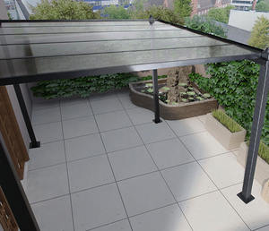 Personnalisé Cour Auvent Toit Ouvrant 3X4 4X4 3X6 3X5 <span class=keywords><strong>4X6</strong></span> 4X5 5X5 3X3 Aluminium Pergola - Product Image 6