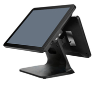 Système de point de vente 15 "+ 12" écran tactile Machine de point de vente EPOS Tills