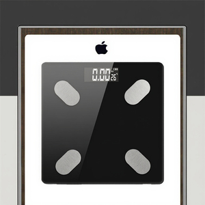 Báscula Digital de Baño de Vidrio Templado con Pantalla LED LCD, Precisión de 50g/100g, 1 Año de Garantía - Báscula Electrónica Inteligente de Grasa Corporal OEM - Product Image 3