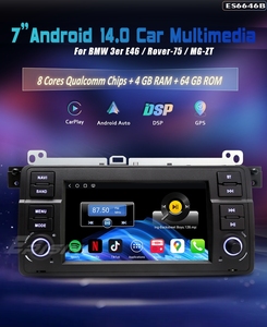 Erisin ES6646B Android 14,0 Auto estéreo GPS Navi 4G inalámbrico CarPlay para reproductor DSP DAB SWC tablero ayuda de marcha atrás Coche - Product Image 2